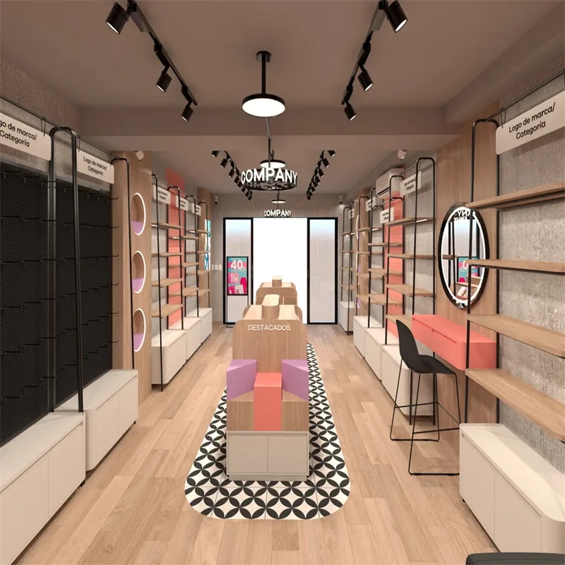 Makeup Store Design | Retail Makeup Display Store Fixtures For Sale – custom retail display image 1