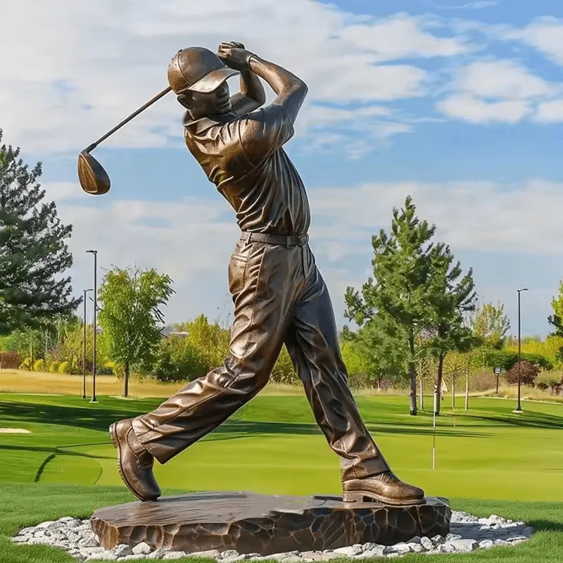 Man Bronze Statue (13) Man Bronze Statues For Sale | Outdoor Large Sculptures – custom retail display image 9