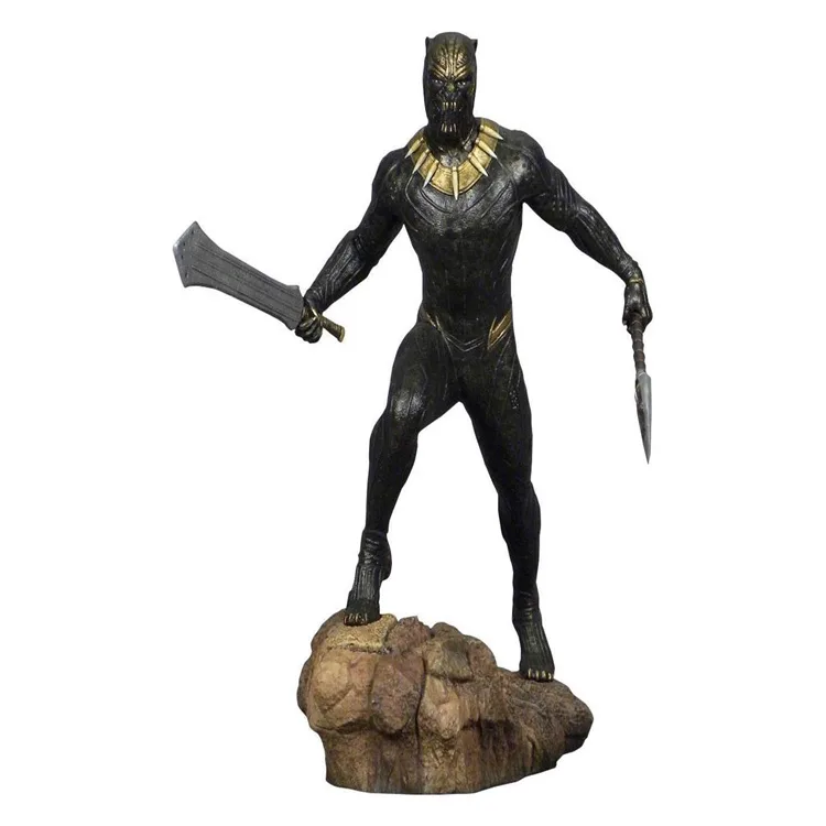 Marvel Black Panther Statues | Life Size Figures – custom retail display image 1