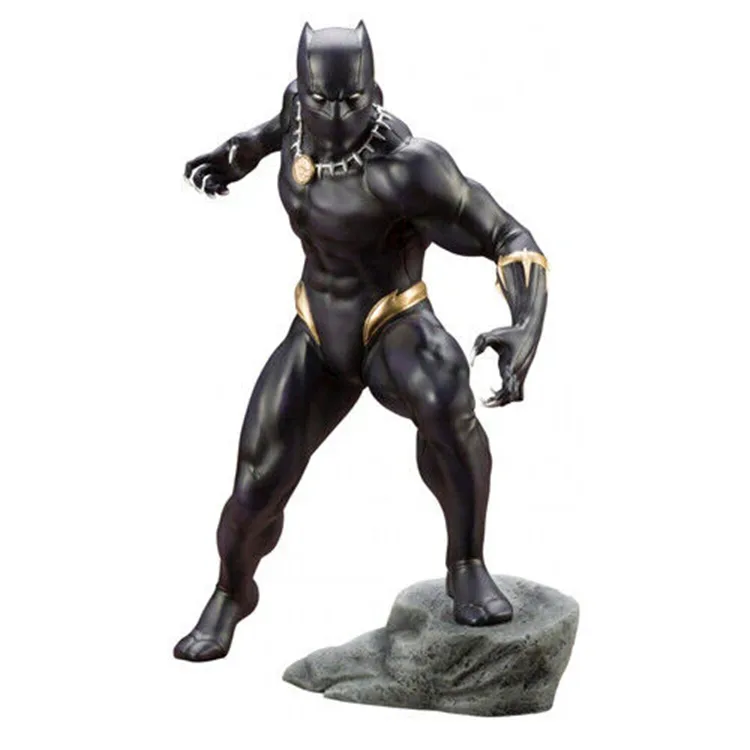 Marvel Black Panther fiberglass Statues2 (1) Marvel Black Panther Statues | Life Size Figures – custom retail display image 9