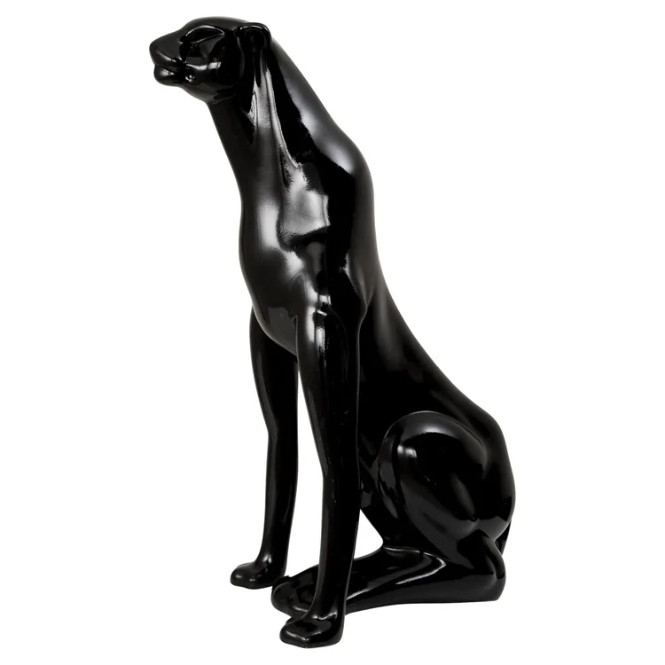 Marvel Black Panther fiberglass Statues2 (2) Marvel Black Panther Statues | Life Size Figures – custom retail display image 6