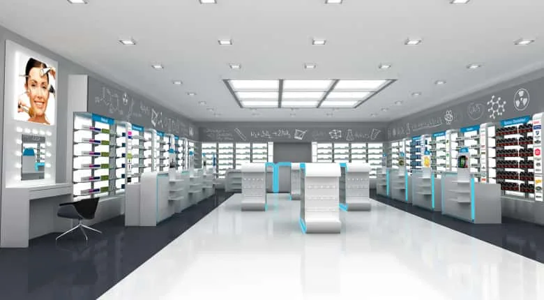 Pharmacy Drug Store Fixtures, Displays Furniture – custom retail display image 18