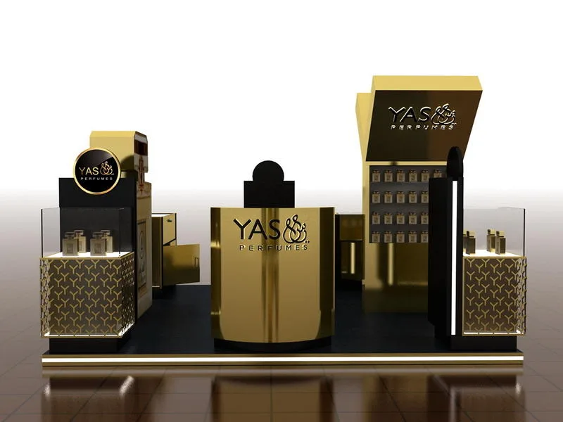 Perfume Kiosk For Sale | Modern Design – custom retail display image 1