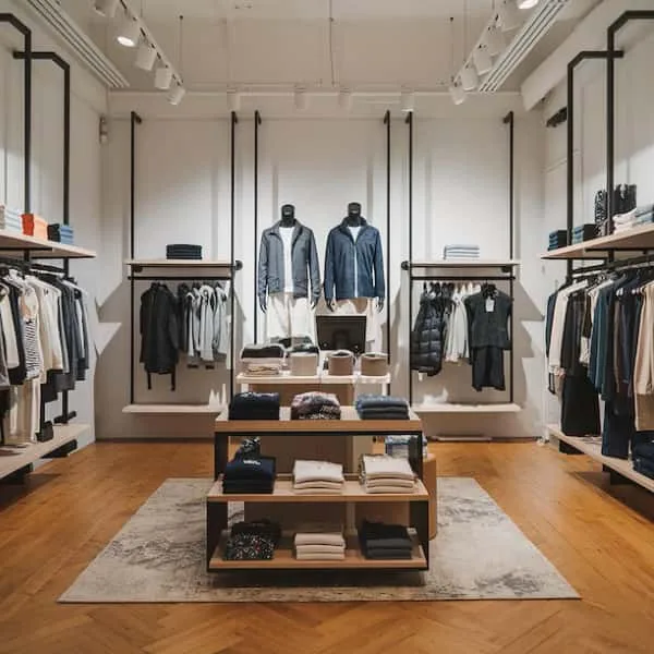 Clothing Store Design, Layout Interior Decoration – Men’s Clothing Shop image 2