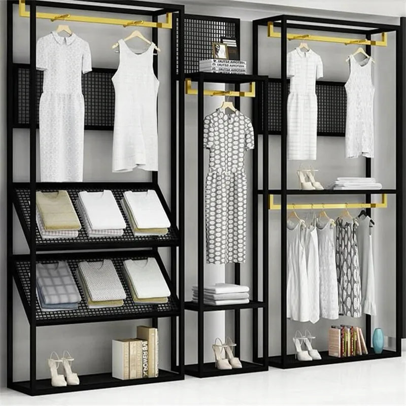 Metal Display Racks For Shop | Pegboard, Wire, Grid Metal Shelving Solutions – custom retail display image 5