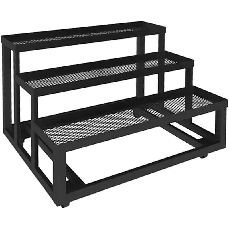 Metal Display Racks For Shop | Pegboard, Wire, Grid Metal Shelving Solutions – custom retail display image 2