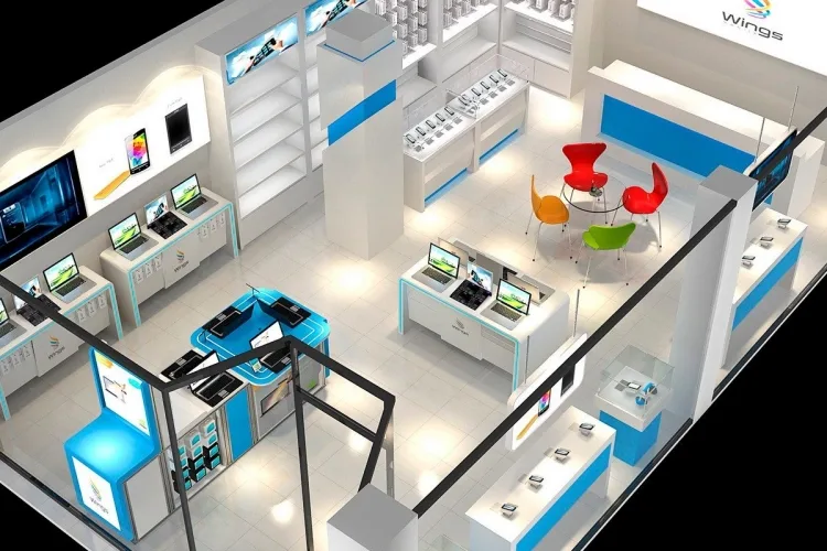 Mobile Shop Design, Displays Decorations – custom retail display image 31