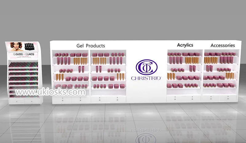Cosmetic Makeup Display Stand Unit For Cosmetic Retail Shops – custom retail display image 56