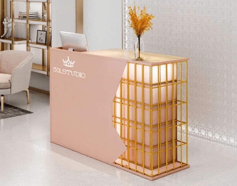 Small Reception Desks – custom retail display image 4