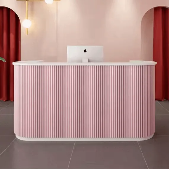 Nail Salon Beauty Spa Reception Desks – custom retail display image 59