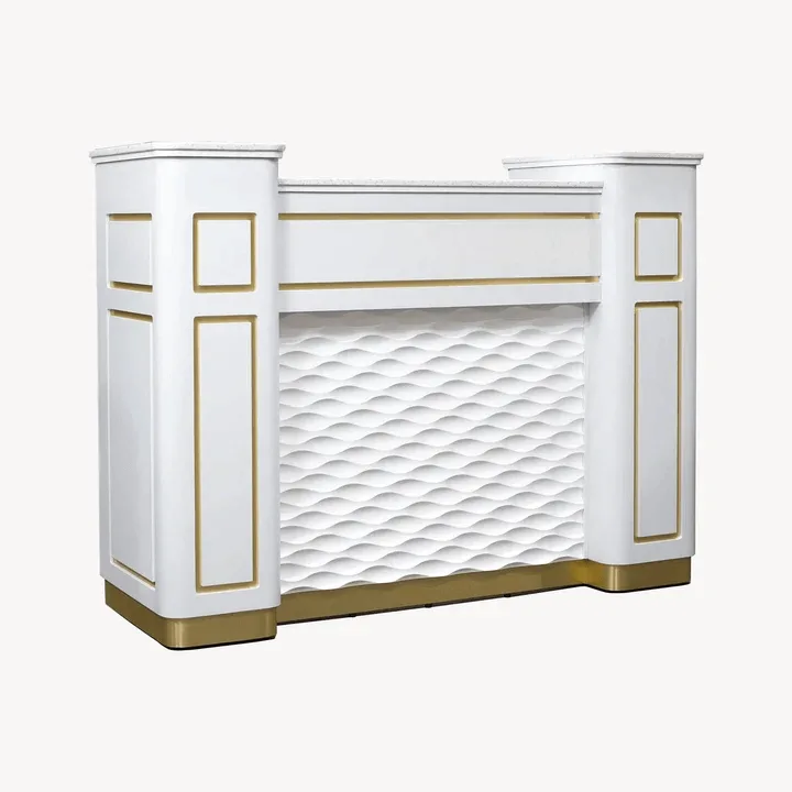Nail Salon Beauty Spa Reception Desks – custom retail display image 60