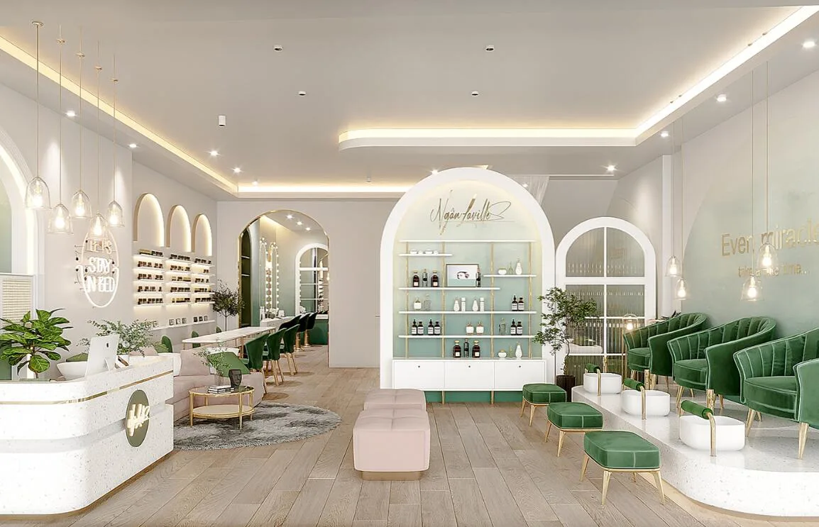 Nail Salon Design | Nail Salon Furniture, Decoration Displays – custom retail display image 33