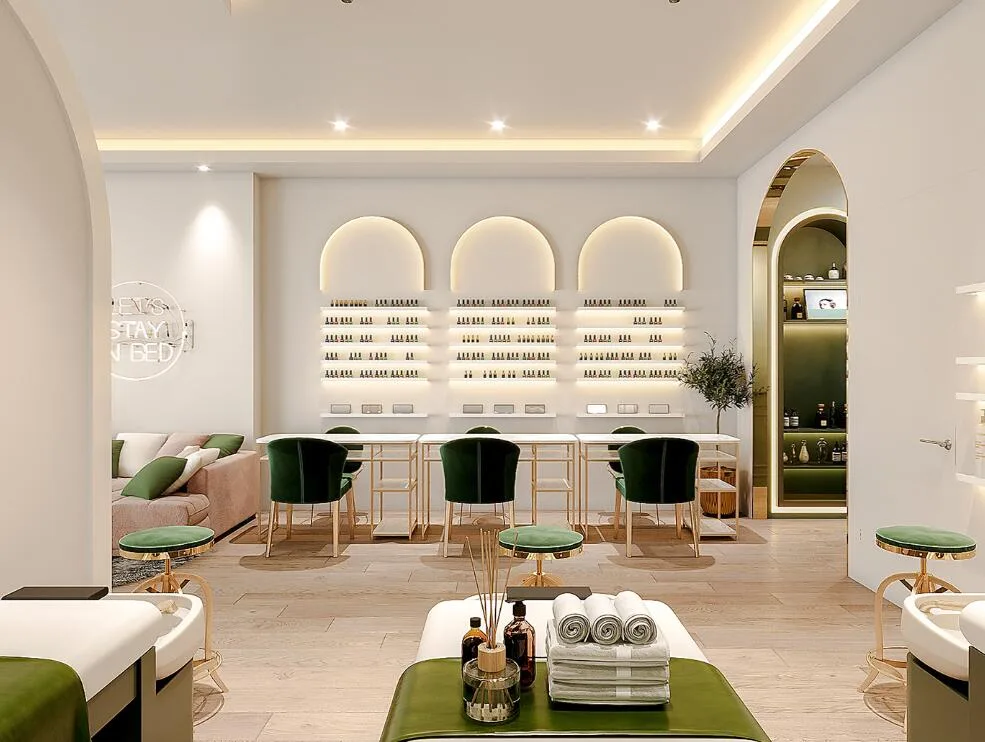 Nail Salon Design | Nail Salon Furniture, Decoration Displays – custom retail display image 1