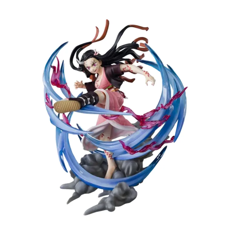 Life Size Demon Slayer Statues | Fiberglass Nezuko, Rengoku, Tanjiro Figures – custom retail display image 2