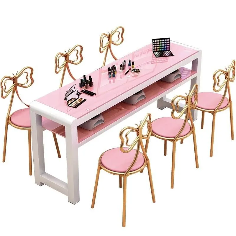 Nail Salon Beauty Spa Reception Desks – custom retail display image 24