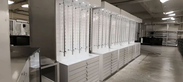 Optical Frame Display Rods | Lockable Eyewear Solutions – custom retail display image 3