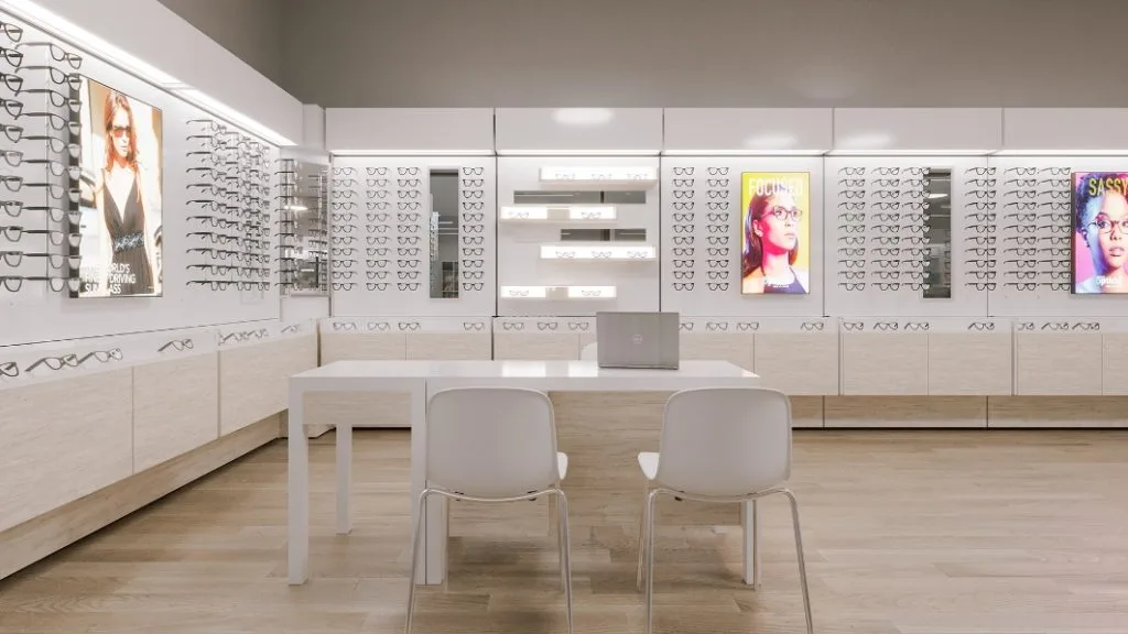 optical shop deign (6) Custom Display Cases, Glass Showcases, Counters Cabinets For Retail Shops – custom retail display image 161