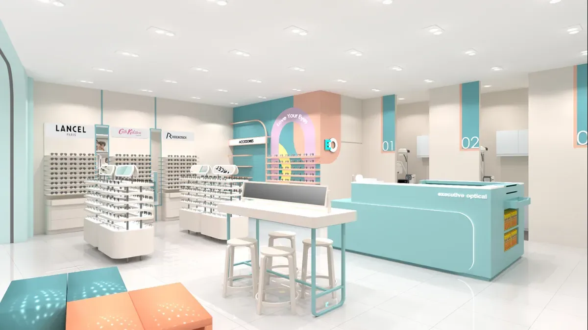 Optical Shop Design, Store Fixtures Furniture – custom retail display image 19