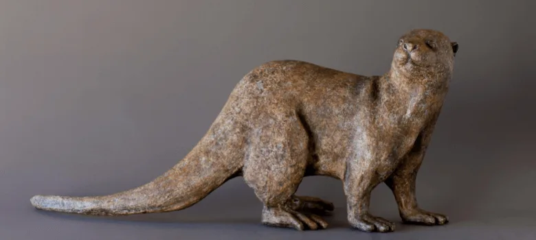 Otter Statues Sculptures For Sale | Bronze FRP – custom retail display image 2