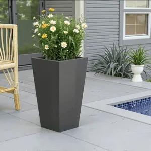 Outdoor Fiberglass Vase Planters | Tall Large – custom retail display image 3