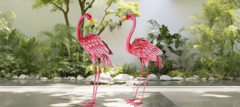 Large Outdoor Flamingo Statues Sculptures For Sale – custom retail display image 82