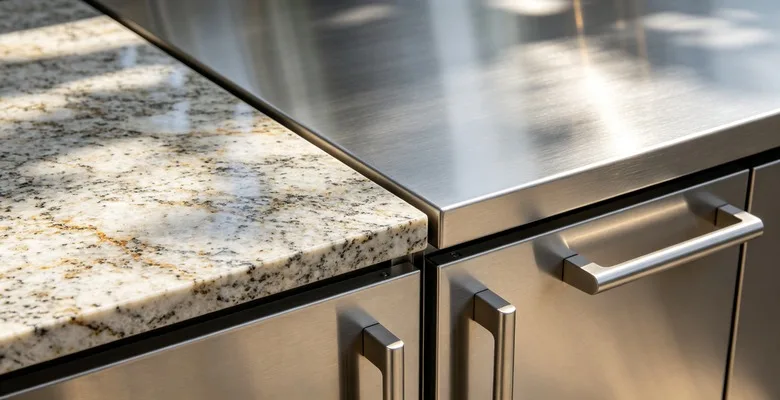 Outdoor Kitchen Cabinet For Sale | Stainless Steel Stone – custom retail display image 45