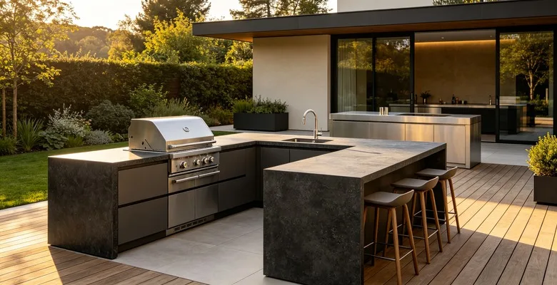 Outdoor Kitchen Cabinet For Sale | Stainless Steel Stone – custom retail display image 46