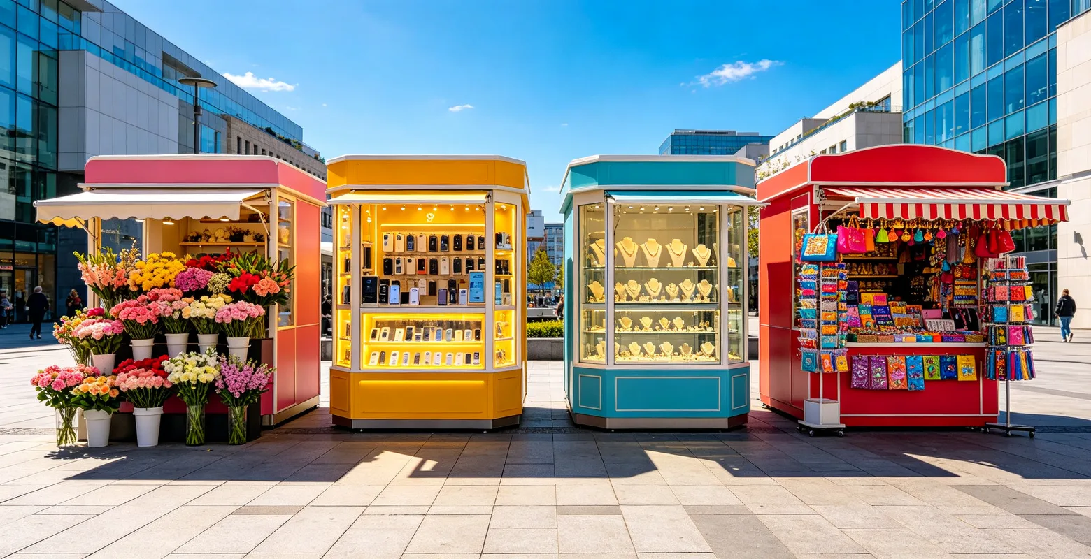 Outdoor Retail Kiosk For Sale Custom Design – custom retail display image 29