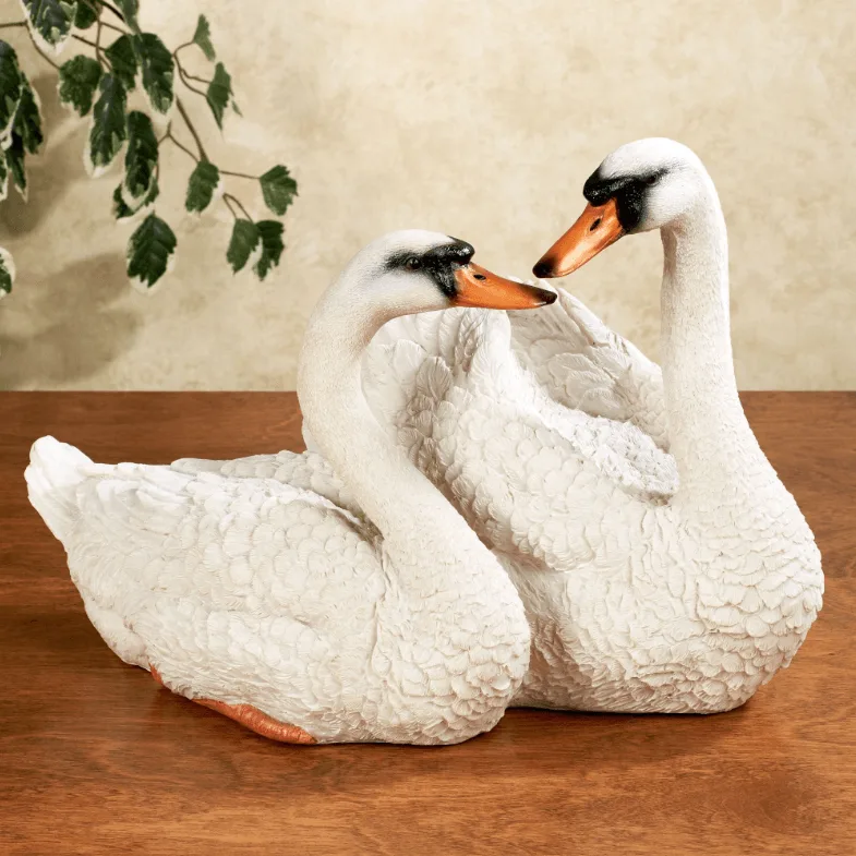 Outdoor Swan Statues Sculptures For Sale – custom retail display image 3