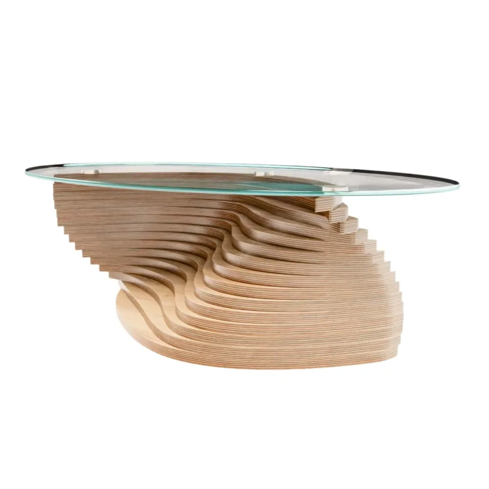 Parametric Table For Sale | Wooden Coffee Table – custom retail display image 13