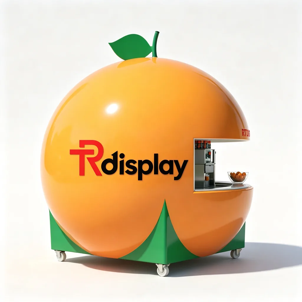 Outdoor Beach Kiosk – custom retail display image 5