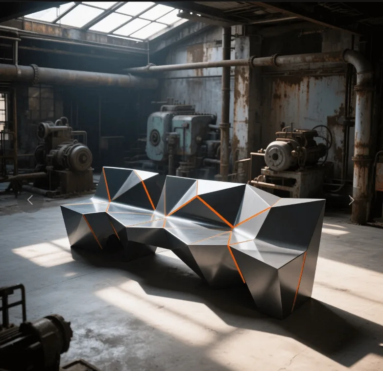 Parametric Bench, Chair Furniture | Indoor Outdoor – custom retail display image 7