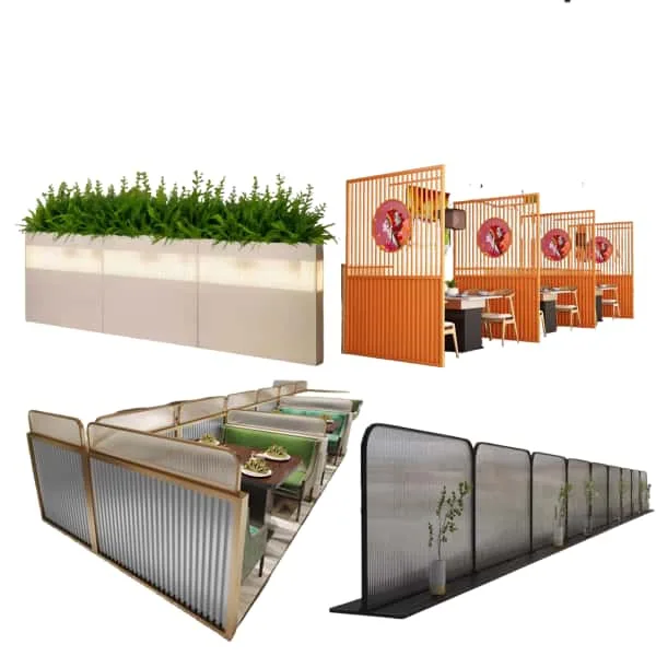 Restaurant Supply | Furniture, Displays Decoration – Partitions & Walls image 5