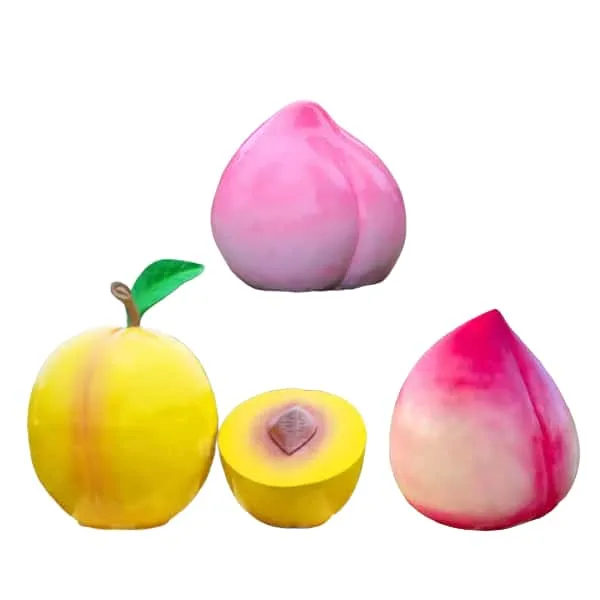 Fruit Vegetables Props | Life Size Statues For Sale – Peach Statues image 5