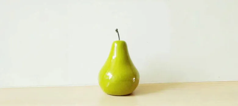 Large Pear Sculpture Statues For Sale – custom retail display image 15