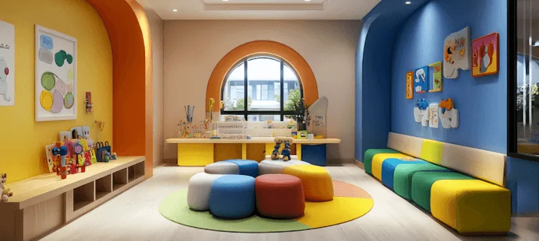 Pediatric Clinic Design (2) Pediatric Clinic Design, Furniture Decorations – custom retail display image 8