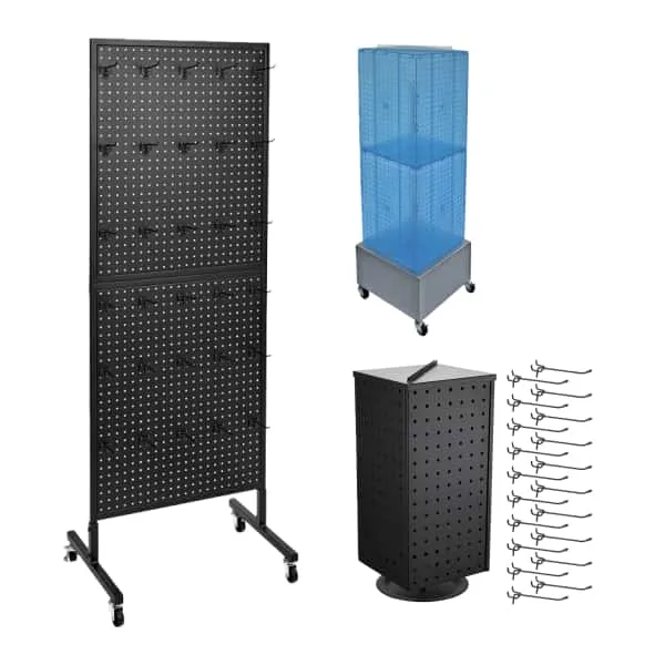 pegboards Slatwall Displays For Sale | Modular Retail Fixtures – Pegboard Displays image 7
