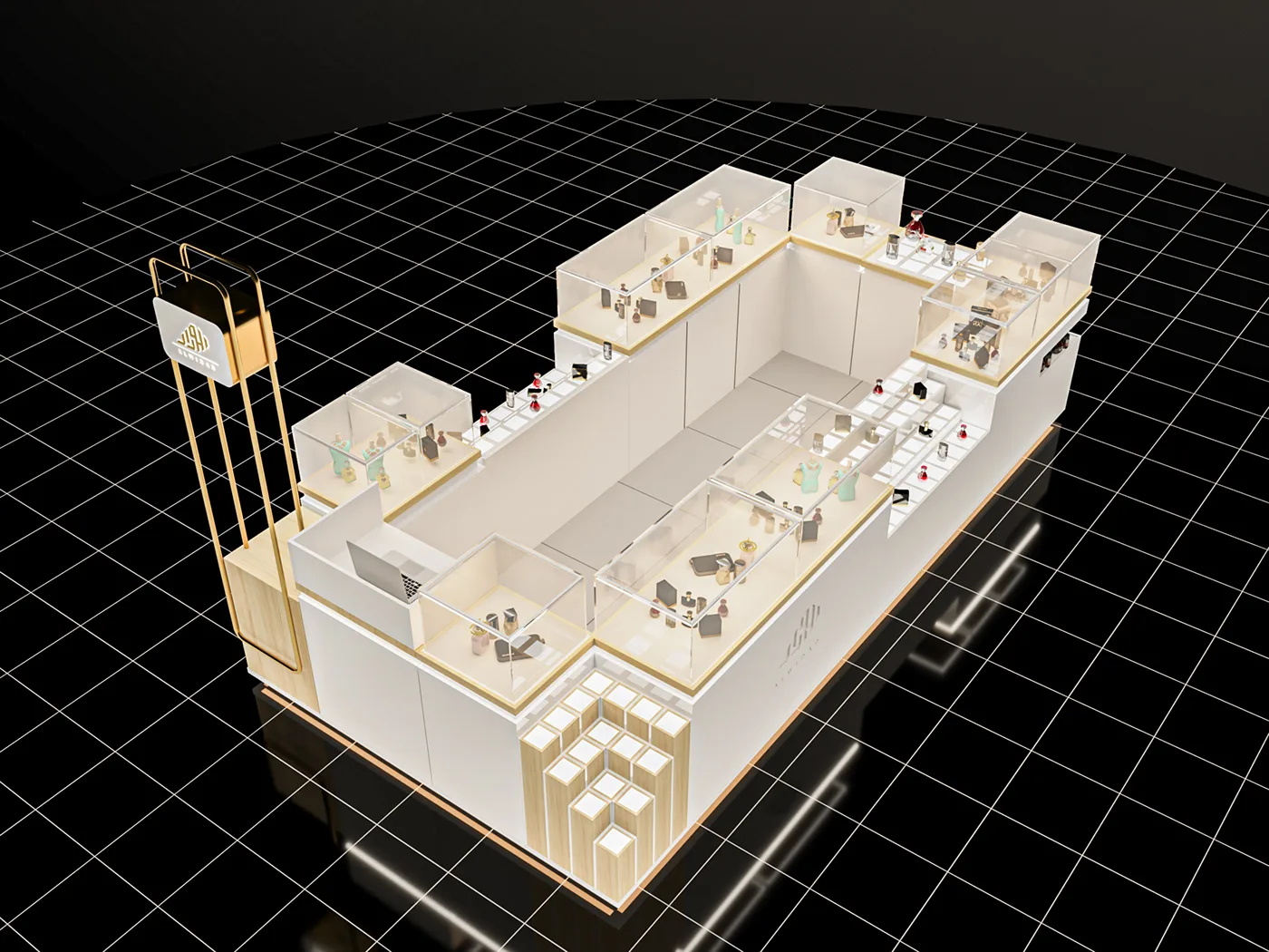 Perfume Kiosk For Sale | Modern Design – Perfume Kiosk Design image 28