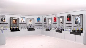 Perfume Display Cabinets For Sale – custom retail display image 56