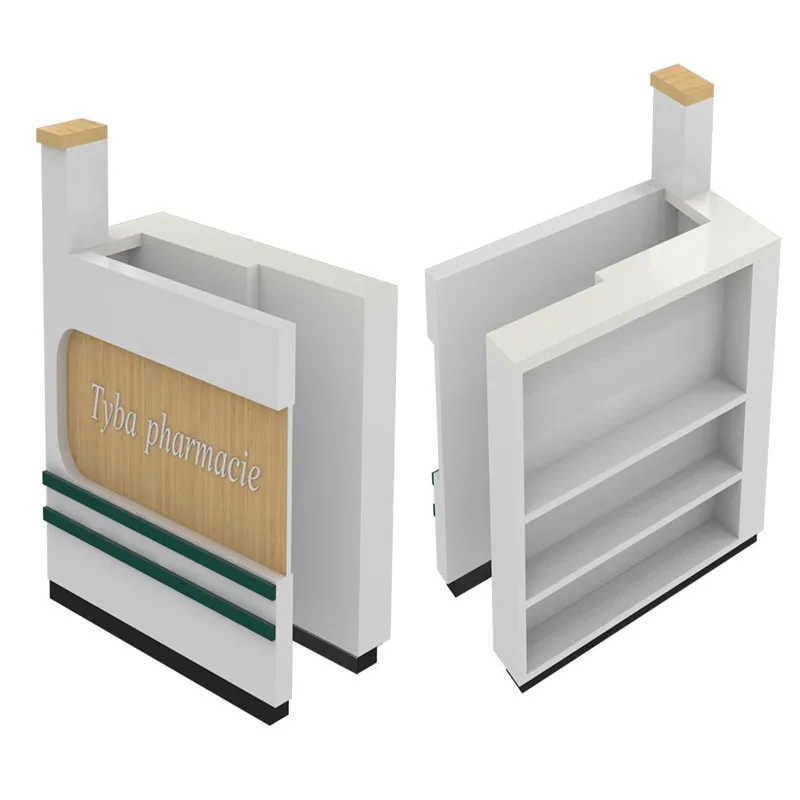 Pharmacy Counter Medical Shop Counter For Sale – custom retail display image 2