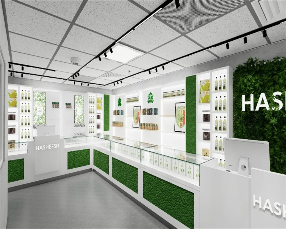 Pharmacy Counter Medical Shop Counter For Sale – custom retail display image 25