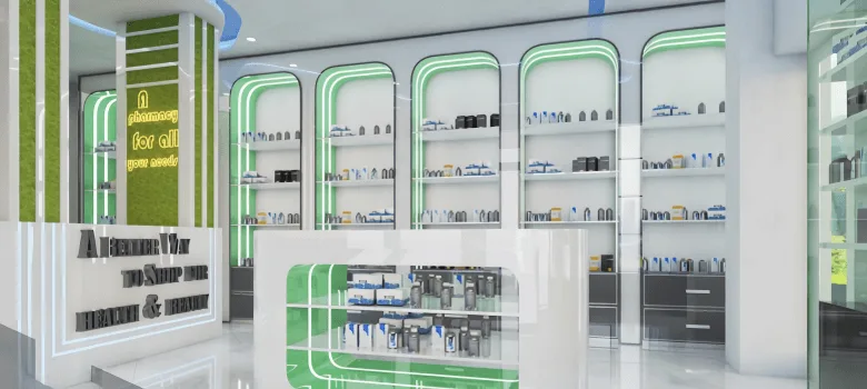 Pharmacy Design, Layouts Drug Store Decorations – custom retail display image 14