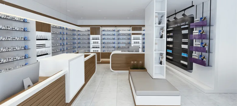Pharmacy Design, Layouts Drug Store Decorations – custom retail display image 12