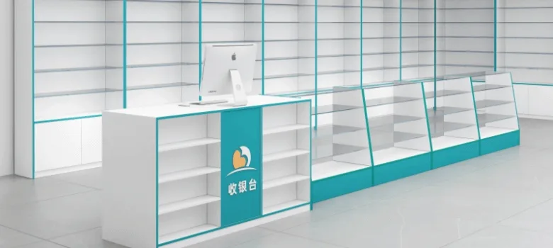 Drug Store Pharmacy Display Stands For Sale – custom retail display image 2