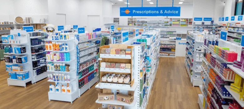 Pharmacy Gondola Shelving Accessories – custom retail display image 4