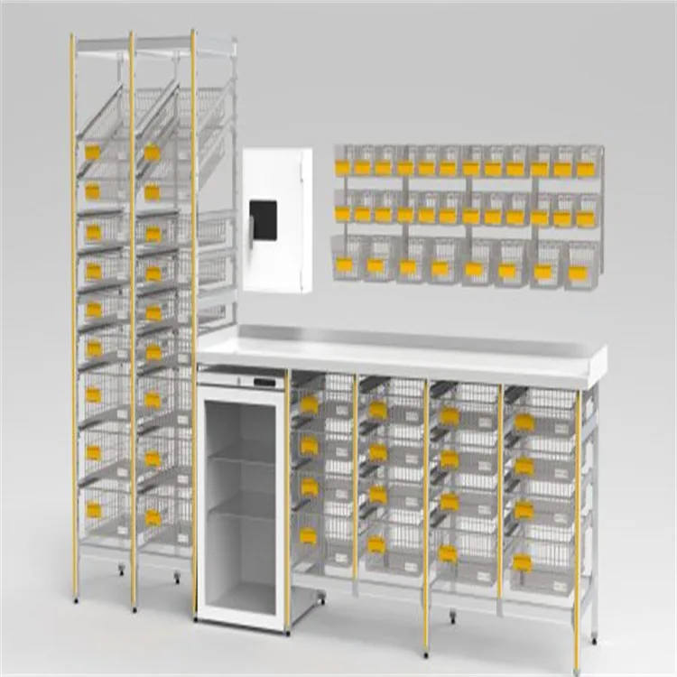 Pharmacy Shelves Racks | Modern Design Medical Shelving Units – custom retail display image 1
