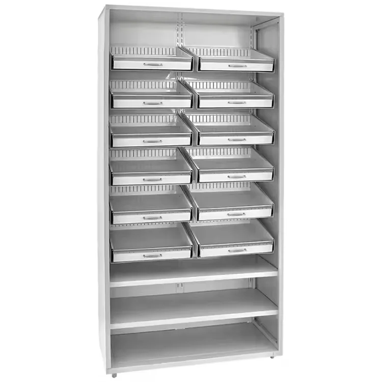 Pharmacy Shelves Racks | Modern Design Medical Shelving Units – custom retail display image 2