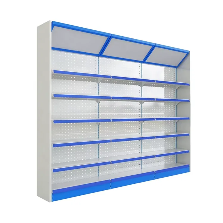 Pharmacy Shelves Racks | Modern Design Medical Shelving Units – custom retail display image 34