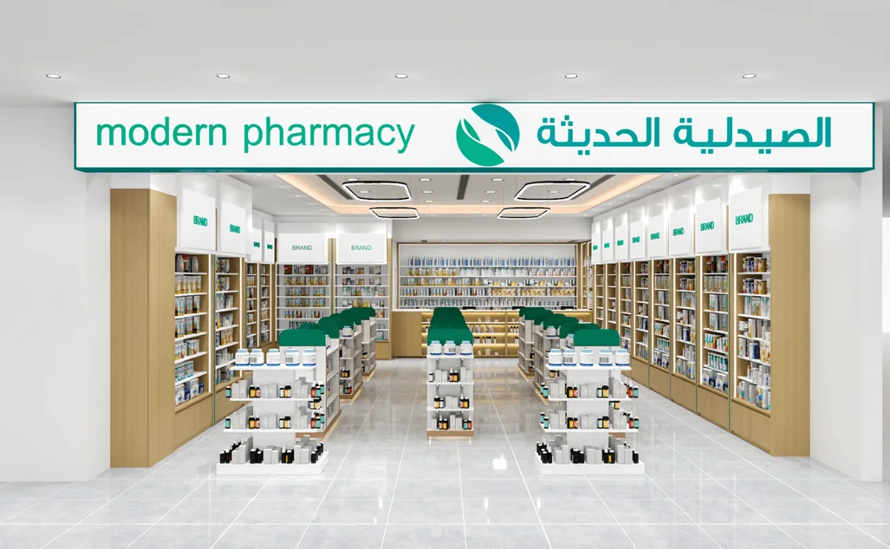 Pharmacy Design, Layouts Drug Store Decorations – New Pharmacy design idea unique wall cabinet island cabinet storage with re