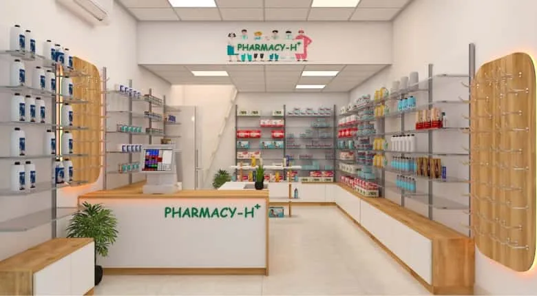 Pharmacy Drug Store Fixtures, Displays Furniture – custom retail display image 17